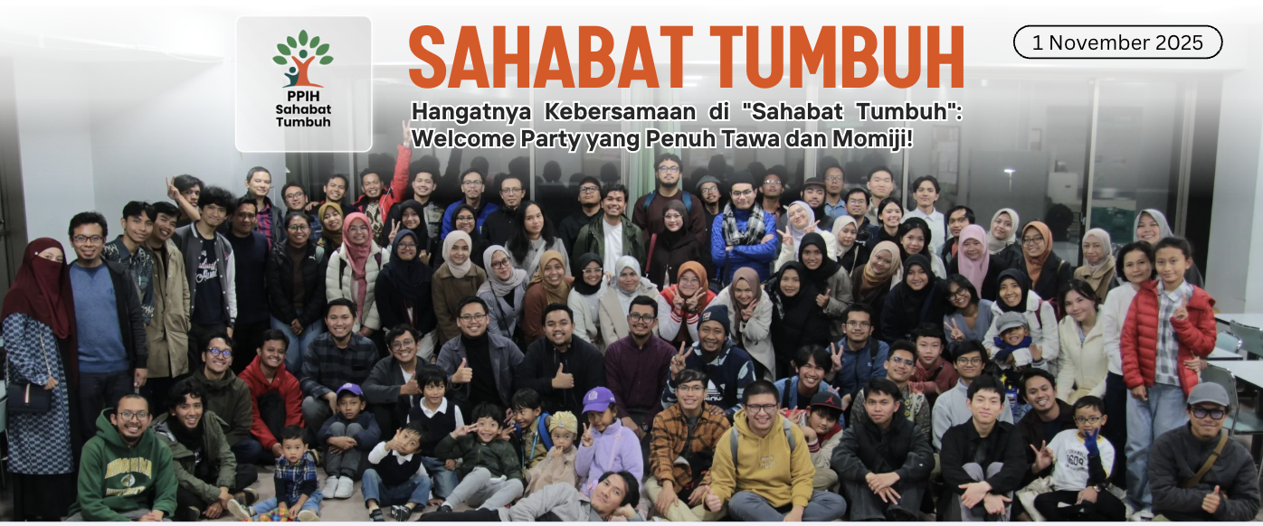 Sahabat Tumbuh: Hangatnya Kebersamaan di "Sahabat Tumbuh": Welcome Party yang Penuh Tawa dan Momiji!